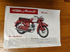 Victoria Avanti 100ccm Moped Mofa Motorrad motorcycle Brochure prospekt 33
