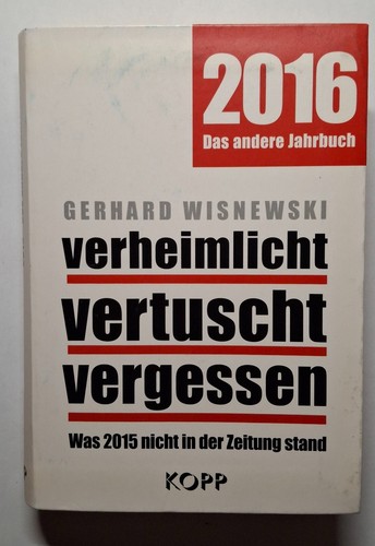 Verheimlicht vertuscht - verheimlicht,