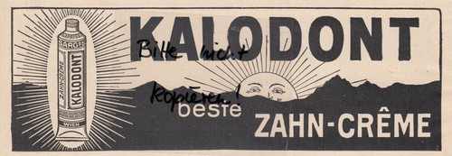 Wien werbung 1911 a - werbung, f.