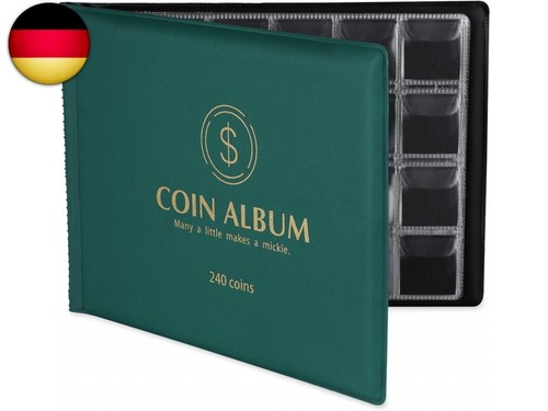 240 münzalbum euromünzen - münzalbum,,