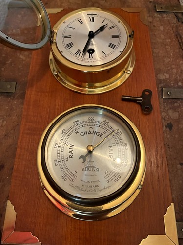 Viking nautical ship clock - ship, &