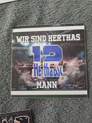 Aufkleber fussball hertha bsc - aufkleber,