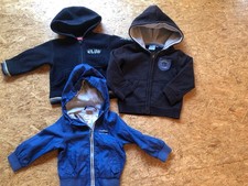 3er SET Sweatjacken * Kapuzenpullover * Jacke für Jungen Gr 80/86/92