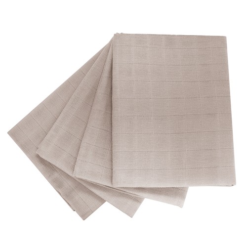 4er pack mullwindeln beige - -,