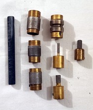 verschiedene Schleifköpfe und Schleifdorne gebraucht für Tiffany-Arbeiten