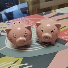 Schweinchen Keramik Salz- und