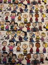 Baumwollstoff Peanuts Gang