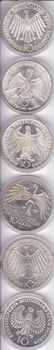 Dm silber münzen - 10,