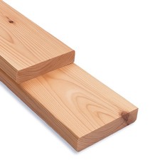 Konstruktionsholz Lärche 20x95 mm Bretter 4-seitig glatt