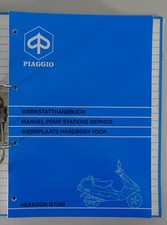 Werkstatthandbuch / Werkplaats Handboek Piaggio Roller Hexagon GT 250 Stand 1998