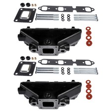 2x Abgassammler Abgaskrümmer