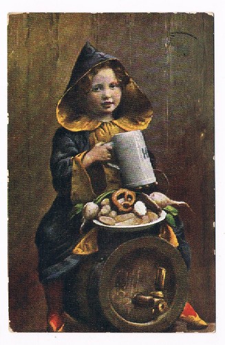 Münchner kindl mit masskrug - kindl,