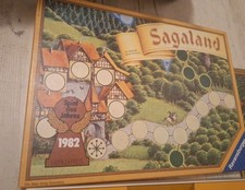 Sagaland RavensburgerBrettspiel braune Ausgabe 1981, Komplett 