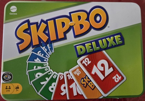 Mattel skip deluxe - skip-bo,