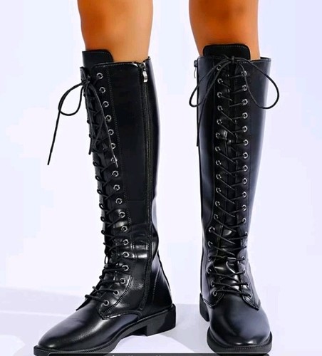 Damen schnür reitstiefel - damen, schnür-reitstiefel