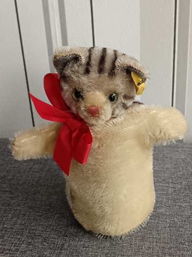 Steiff handpuppe katze - steiff,