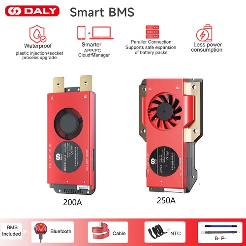 Daly bms 16s 48v - 16s, 200a