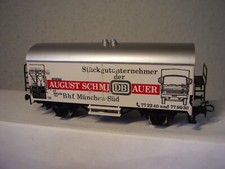 Märklin H0 Basis 4415 Kühlwagen, Sonderwagen August Schmidbauer Bahnhof München
