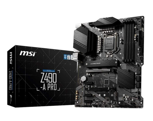 Msi z490 pro lga - lga, intel