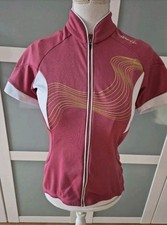 Fahrrad Trikot Damen Craft M Bikeshirt Mountainbike Radtrikot rosa pink weiß 