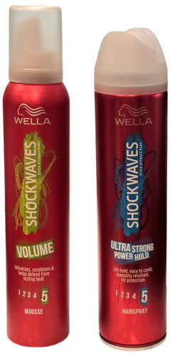 Wella shockwaves volume hair - shockwaves,