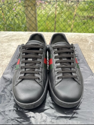 Gucci new ace schwarz - 8+, schwarz,