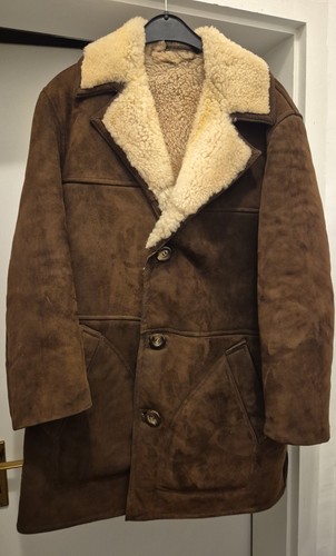 Shearling braun echt - braun, lammfell