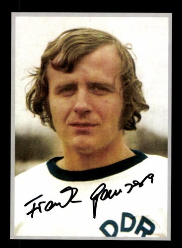 Frank ganzera autogrammkarte - ganzera,