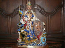 Museale Figur Bayern König Pappmache ca. 100 Jahre alt Handarbeit  handbemalt  