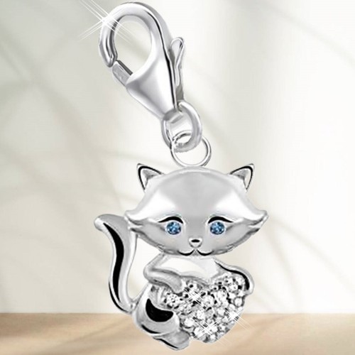 Herz katze karabiner - karabiner, charm