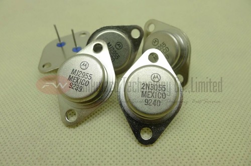 Motorola 2n3055 mj2955 - motorola, pair