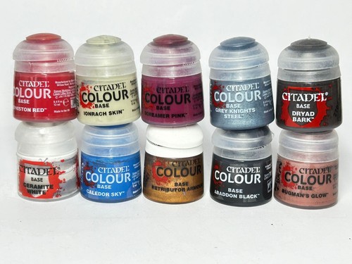 Warhammer citadel base paint - warhammer,