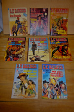 8 Westernromane,  G.F. BARNER