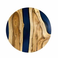 15 " Rund Epoxid Ecke Table Top Harz Möbel Heim Dekor