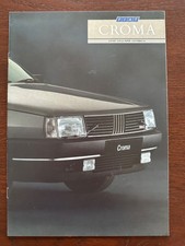 Prospekt / brochure  Fiat Croma MY 1987