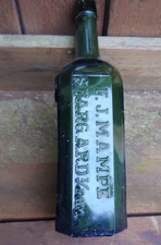 Alte gr. Glasflasche