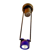 Teleskop Deckenlampe von PRANDINA – höhenverstellbarer Deckenstrahler 49–140 cm