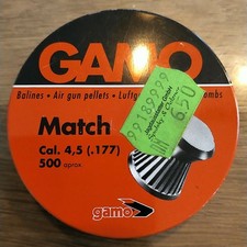 Gamo Match Luftgewehrkugel Luftpistole Munition 4,5mm (.177) gebraucht
