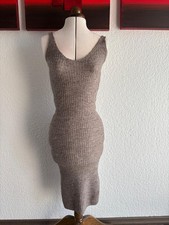 ღ Strick-Kleid braun