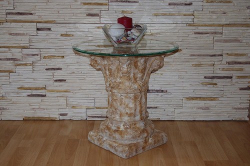 Runder marmortisch - runder,