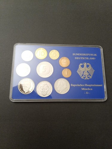 Kms kursmünzensatz pfennig - kms, 1