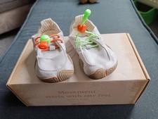 Wildlinge 23 Barfußschuhe Neu Ungetragen Beige Senkelclips lauflernschuhe schuhe