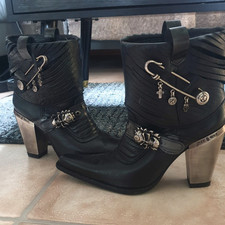 New Rock Stiefeletten (Gr.40)  Cowgirlstil