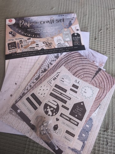 Decotime papercraft set winter - papercraft,