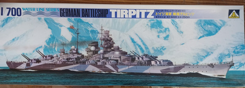 700 schlachtschiff tirpitz - 1:700,