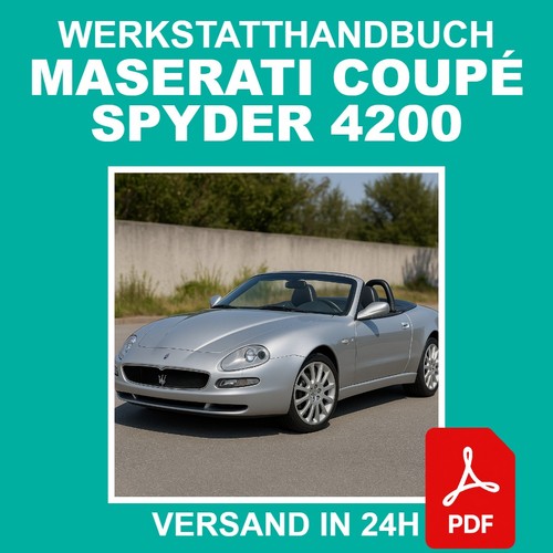 Werkstatthandbuch maserati - werkstatthandbuch,