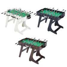 MUWO "Mondial" Indoor faltbarer Freizeit Hobby Tischkicker braun schwarz neu