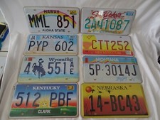 Lotto 16 Kfz-Kennzeichen