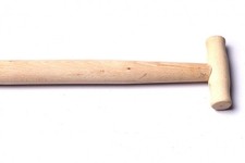 5 x Spatenstiel Grabegabel