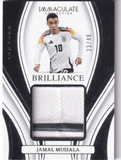 Panini Immaculate FIFA 2023-24 No. BR-JMA Jamal Musiala Patch 23/49